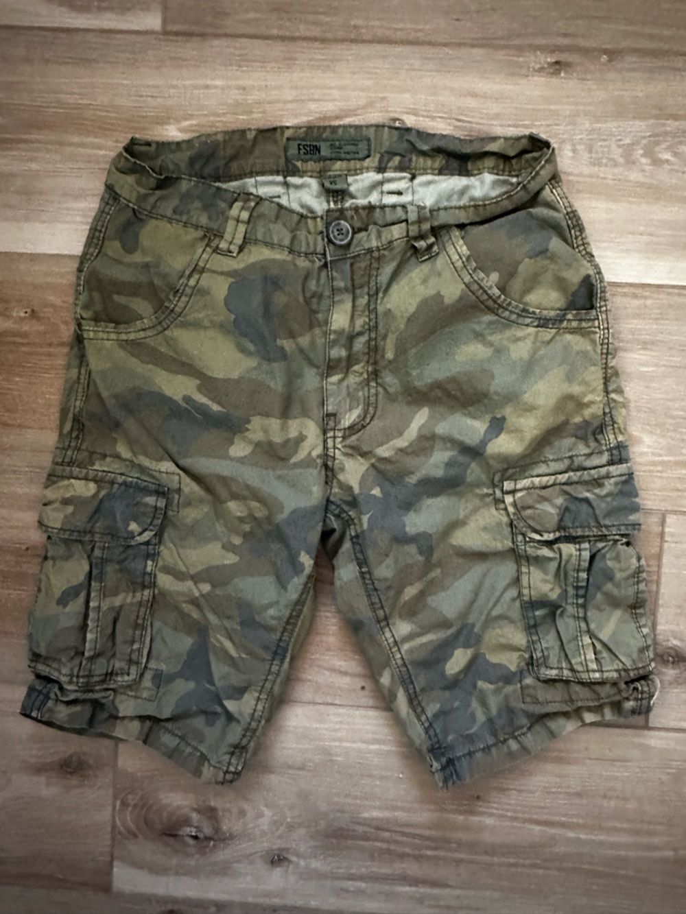 FSBN Camo Cargo Shirts XS
